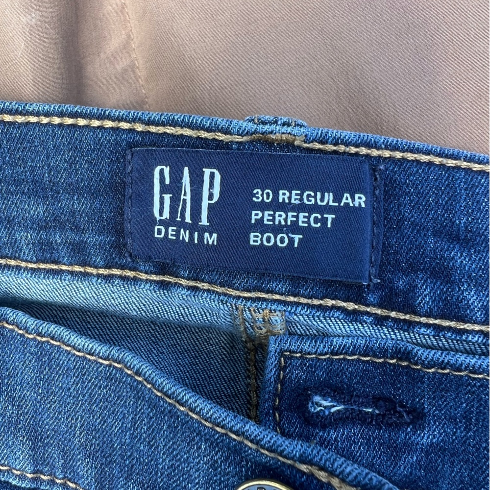 Gap Perfect Bootcut Denim Jeans Medium wash - Picture 3 of 4